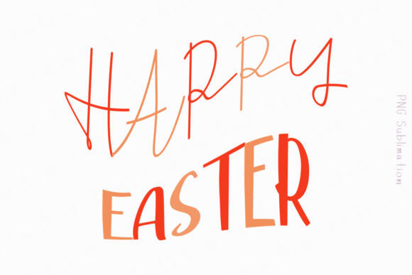 Elevate Your Spring Creations with the Happy Easter 6 Easter Png Sublimation Design